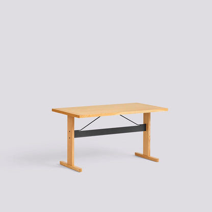 Bureau Passerelle L 140 - Hay-Chêne - Noir-The Woods Gallery
