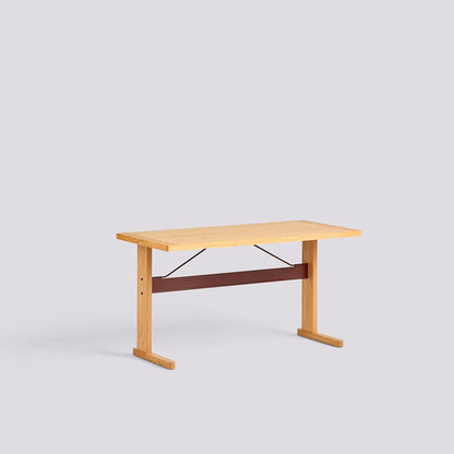 Bureau Passerelle L 140 - Hay-Chêne - Terracotta-The Woods Gallery