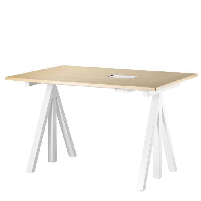 Bureau ajustable String Works - String Furniture-L 120-Blanc-The Woods Gallery