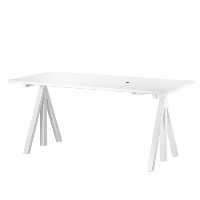 Bureau ajustable String Works - String Furniture-L 120-Blanc-The Woods Gallery