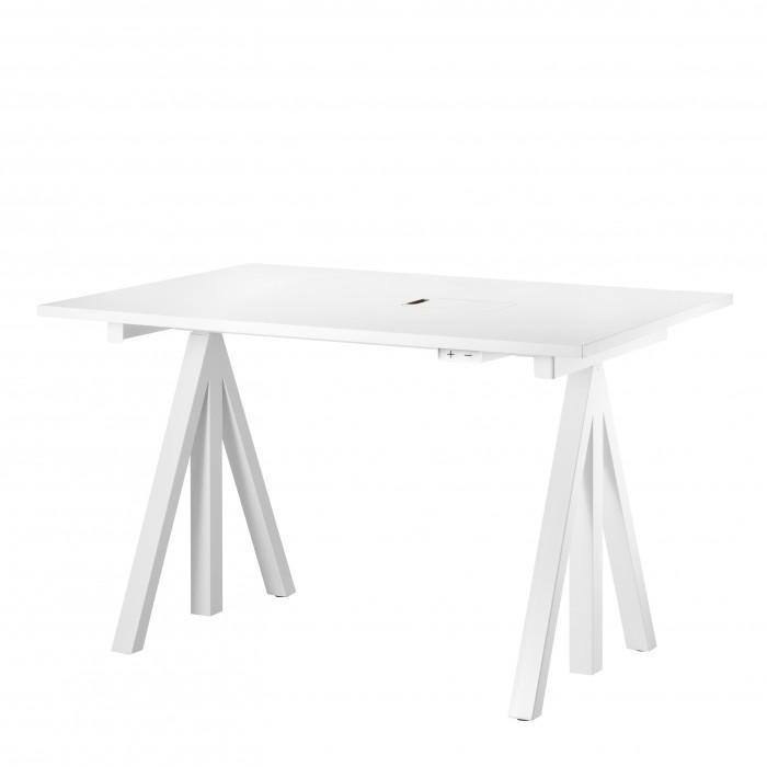 Bureau ajustable String Works - String Furniture-L 120-Blanc-The Woods Gallery