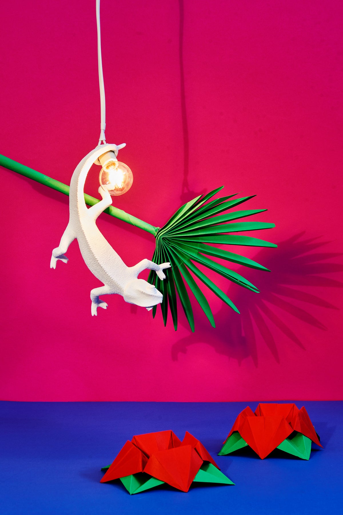 Applique Chameleon Going Down de Marcantonio - Seletti-vue 2-The Woods Gallery