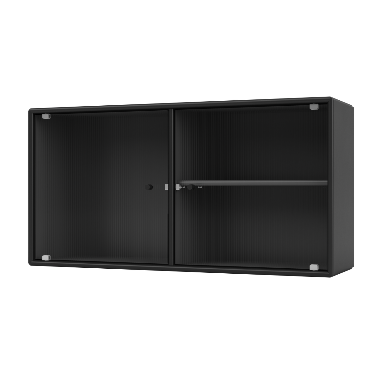 Cabinet Ripple I par Peter J. Lassen, laque 05 Black, packshot Montana
