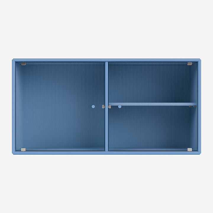 Cabinet Ripple I par Peter J. Lassen - Montana-154 Azure-The Woods Gallery