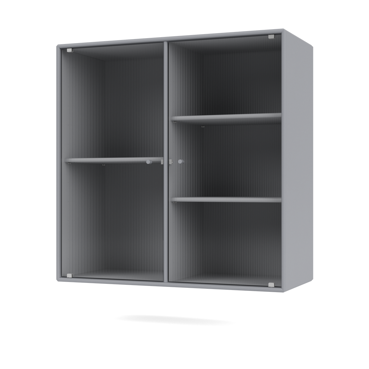 Cabinet Ripple II par Peter J. Lassen, laque 100 Graphic, suspendu au mur, packshot Montana