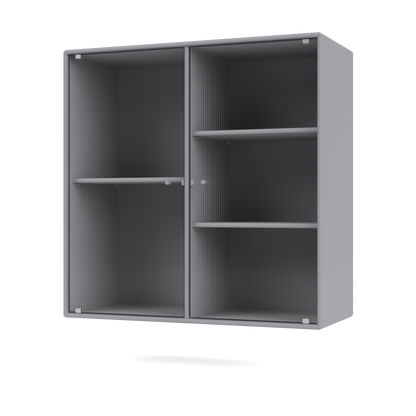 Cabinet Ripple II par Peter J. Lassen, laque 100 Graphic, suspendu au mur, packshot Montana