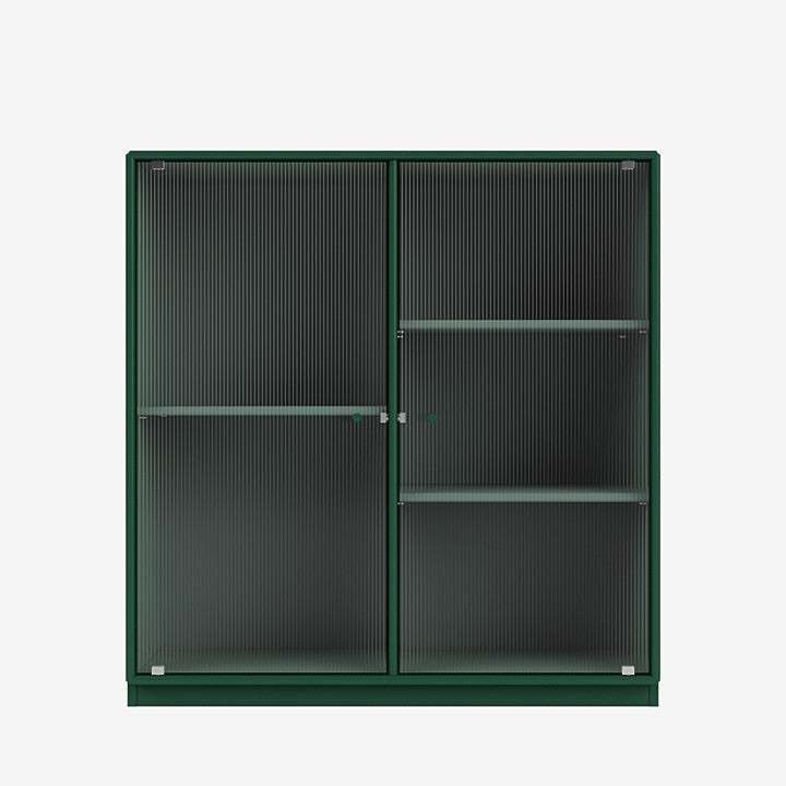 Cabinet Ripple II par Peter J. Lassen - Montana-02 Fjord-Avec rail de suspension-The Woods Gallery