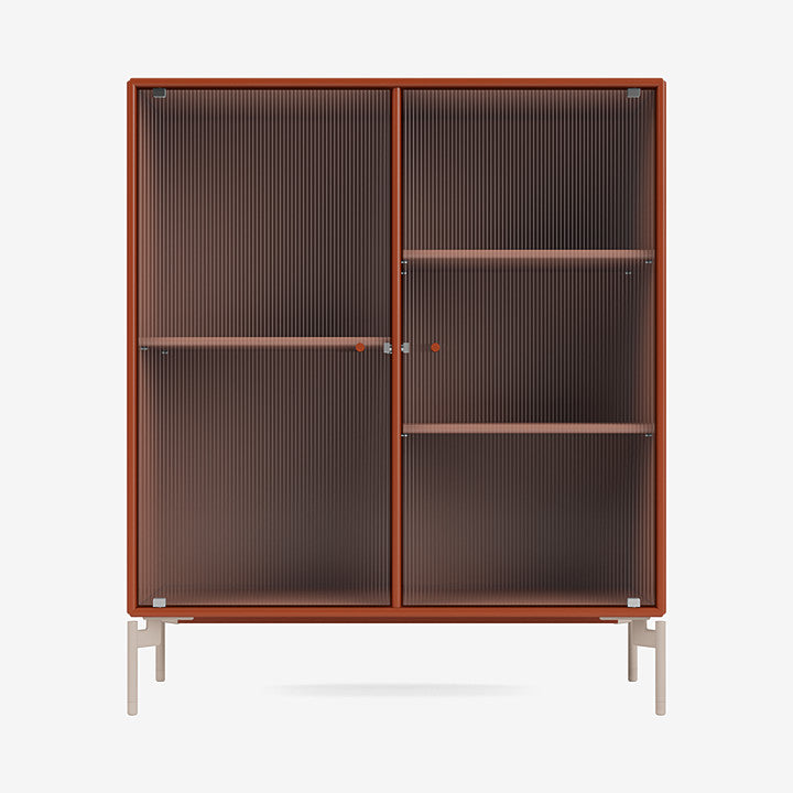 Cabinet Ripple II par Peter J. Lassen - Montana-02 Fjord-Avec rail de suspension-The Woods Gallery