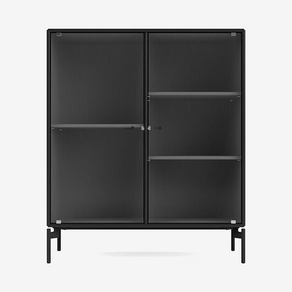 Cabinet Ripple II par Peter J. Lassen - Montana-05 Black-Pieds h 12.6cm-The Woods Gallery