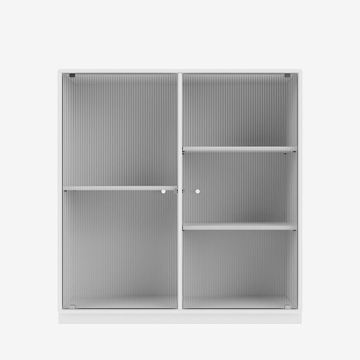 Cabinet Ripple II par Peter J. Lassen - Montana-101 New White-Plinthe h 3cm-The Woods Gallery