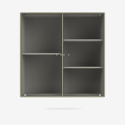 Cabinet Ripple II par Peter J. Lassen - Montana-144 Fennel-Avec rail de suspension-The Woods Gallery