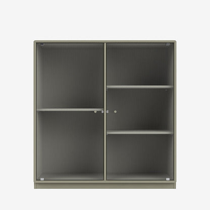 Cabinet Ripple II par Peter J. Lassen - Montana-144 Fennel-Plinthe h 3cm-The Woods Gallery