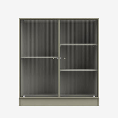 Cabinet Ripple II par Peter J. Lassen - Montana-144 Fennel-Plinthe h 7cm-The Woods Gallery