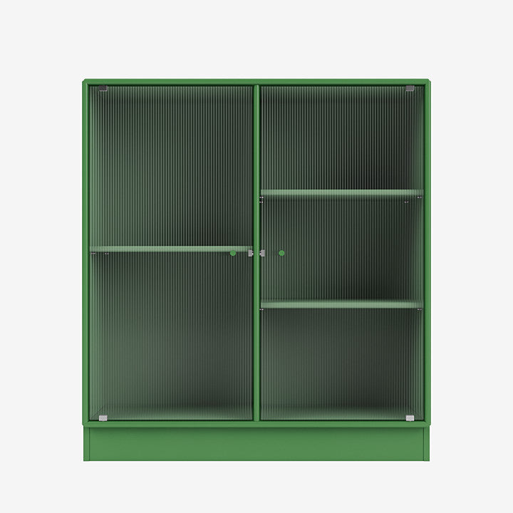 Cabinet Ripple II par Peter J. Lassen - Montana-152 Parsley-Plinthe h 7cm-The Woods Gallery
