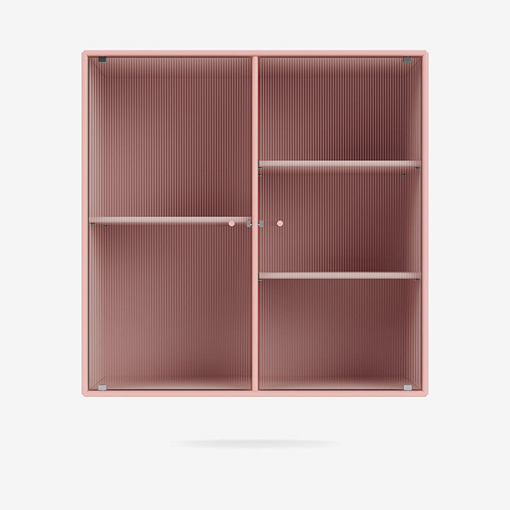 Cabinet Ripple II par Peter J. Lassen - Montana-167 Ruby-Avec rail de suspension-The Woods Gallery