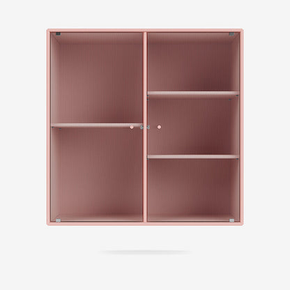 Cabinet Ripple II par Peter J. Lassen - Montana-167 Ruby-Avec rail de suspension-The Woods Gallery