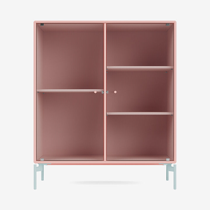 Cabinet Ripple II par Peter J. Lassen - Montana-167 Ruby-Pieds h 12.6cm-The Woods Gallery