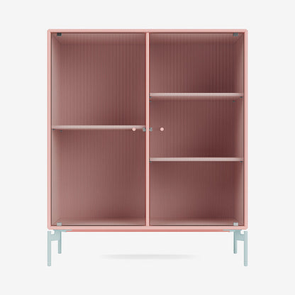 Cabinet Ripple II par Peter J. Lassen - Montana-167 Ruby-Pieds h 12.6cm-The Woods Gallery