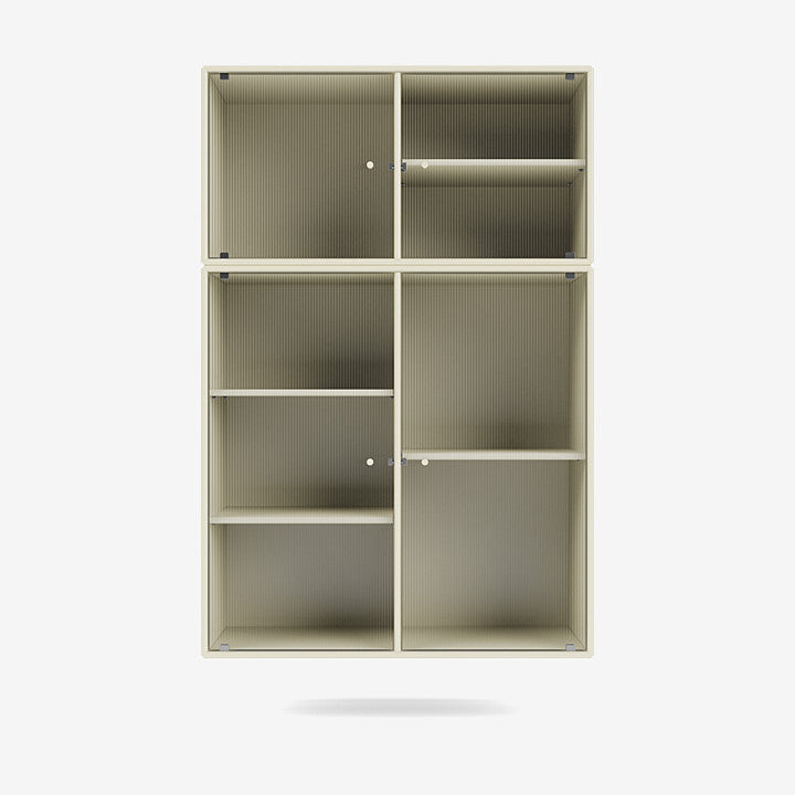 Cabinet Ripple III par Peter J. Lassen - Montana-150 Vanilla-Avec rail de suspension-The Woods Gallery