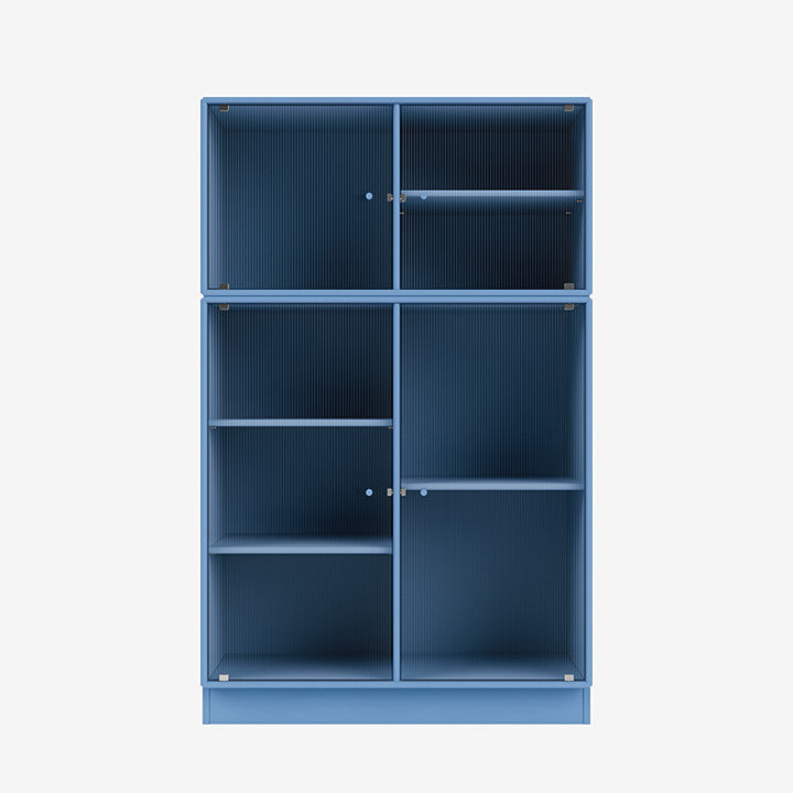 Cabinet Ripple III par Peter J. Lassen - Montana-154 Azure-Plinthe h 7cm-The Woods Gallery