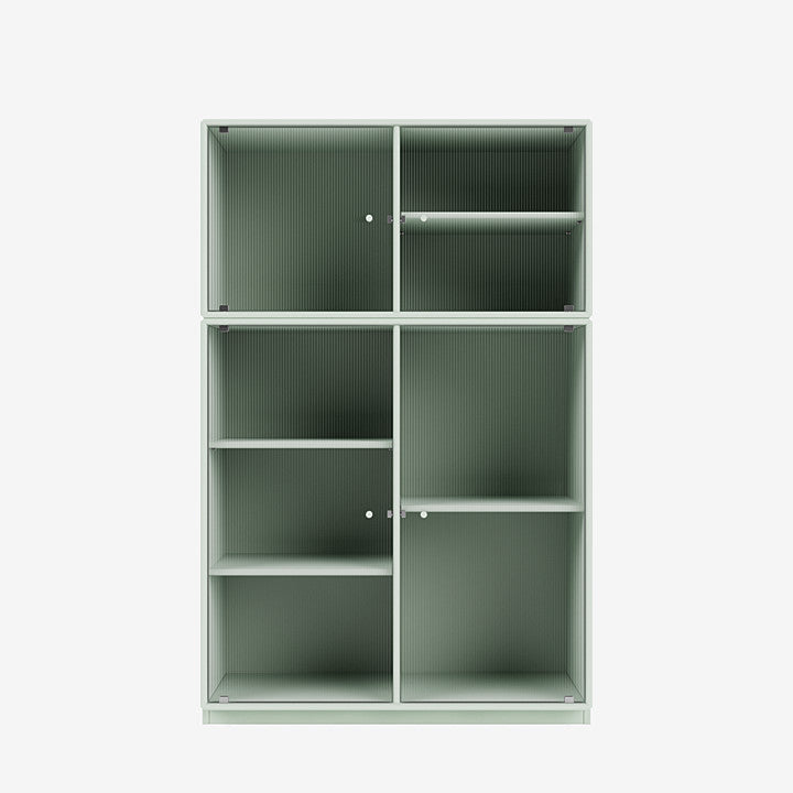 Cabinet Ripple III par Peter J. Lassen - Montana-161 Mist-Plinthe h 3cm-The Woods Gallery