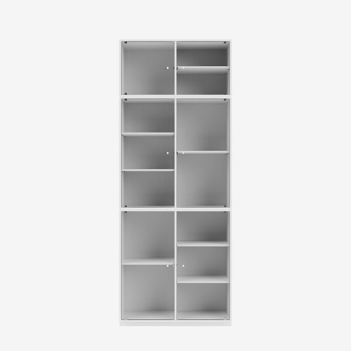 Cabinet Ripple IV par Peter J. Lassen - Montana-101 New White-Plinthe h 3cm-The Woods Gallery