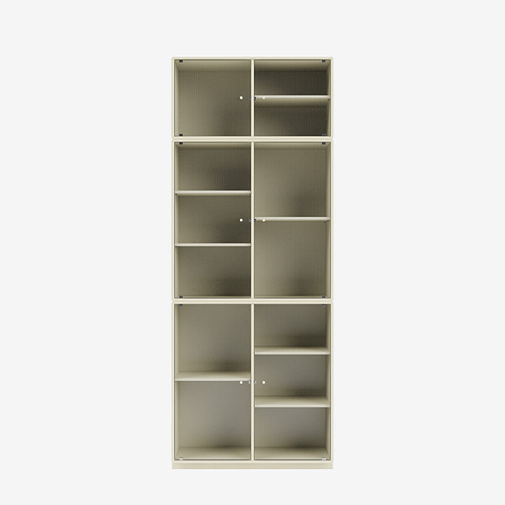 Cabinet Ripple IV par Peter J. Lassen - Montana-150 Vanilla-Plinthe h 3cm-The Woods Gallery