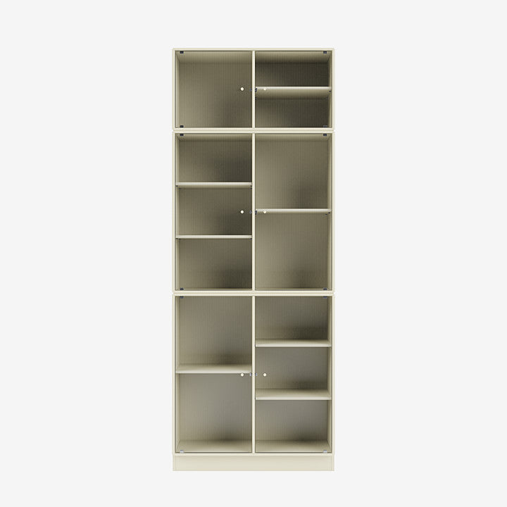Cabinet Ripple IV par Peter J. Lassen - Montana-150 Vanilla-Plinthe h 7cm-The Woods Gallery