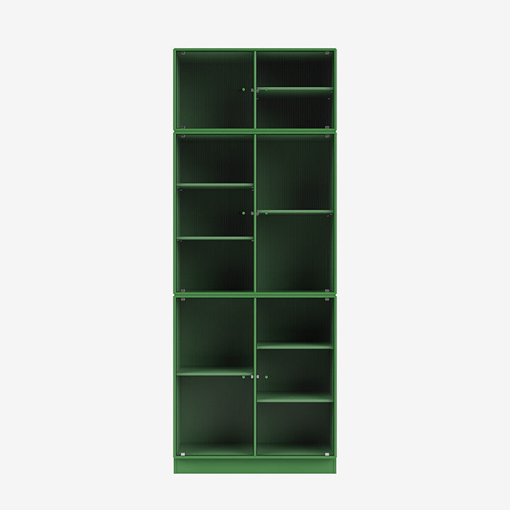 Cabinet Ripple IV par Peter J. Lassen - Montana-152 Parsley-Plinthe h 7cm-The Woods Gallery
