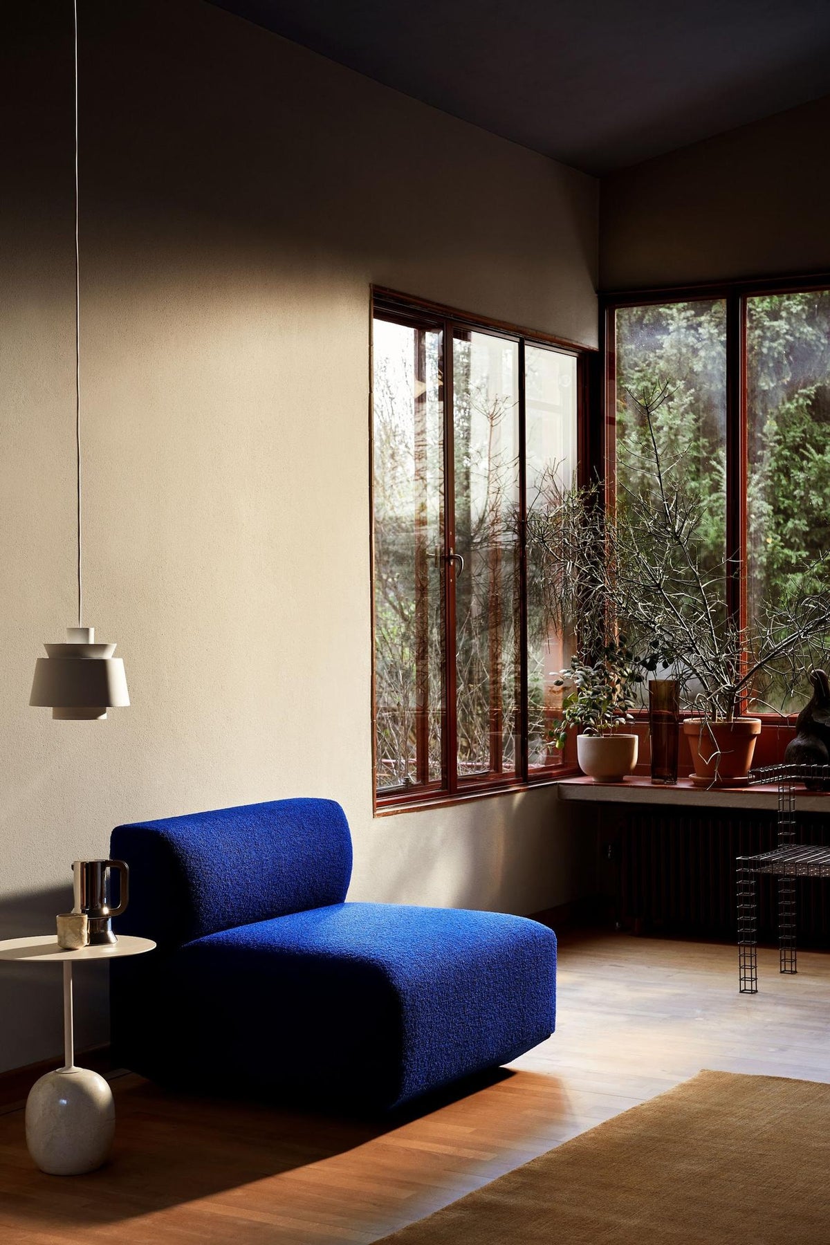 Cache-pot Collect SC71 Large - &amp;Tradition-Argent-The Woods Gallery