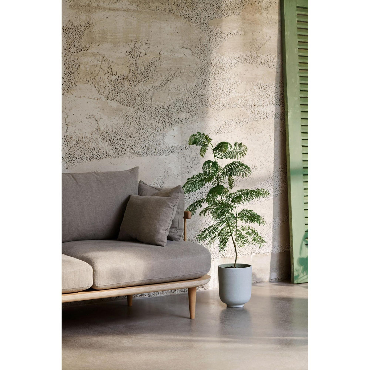 Cache-pot Collect SC72 Tall - &amp;Tradition-Argent-The Woods Gallery