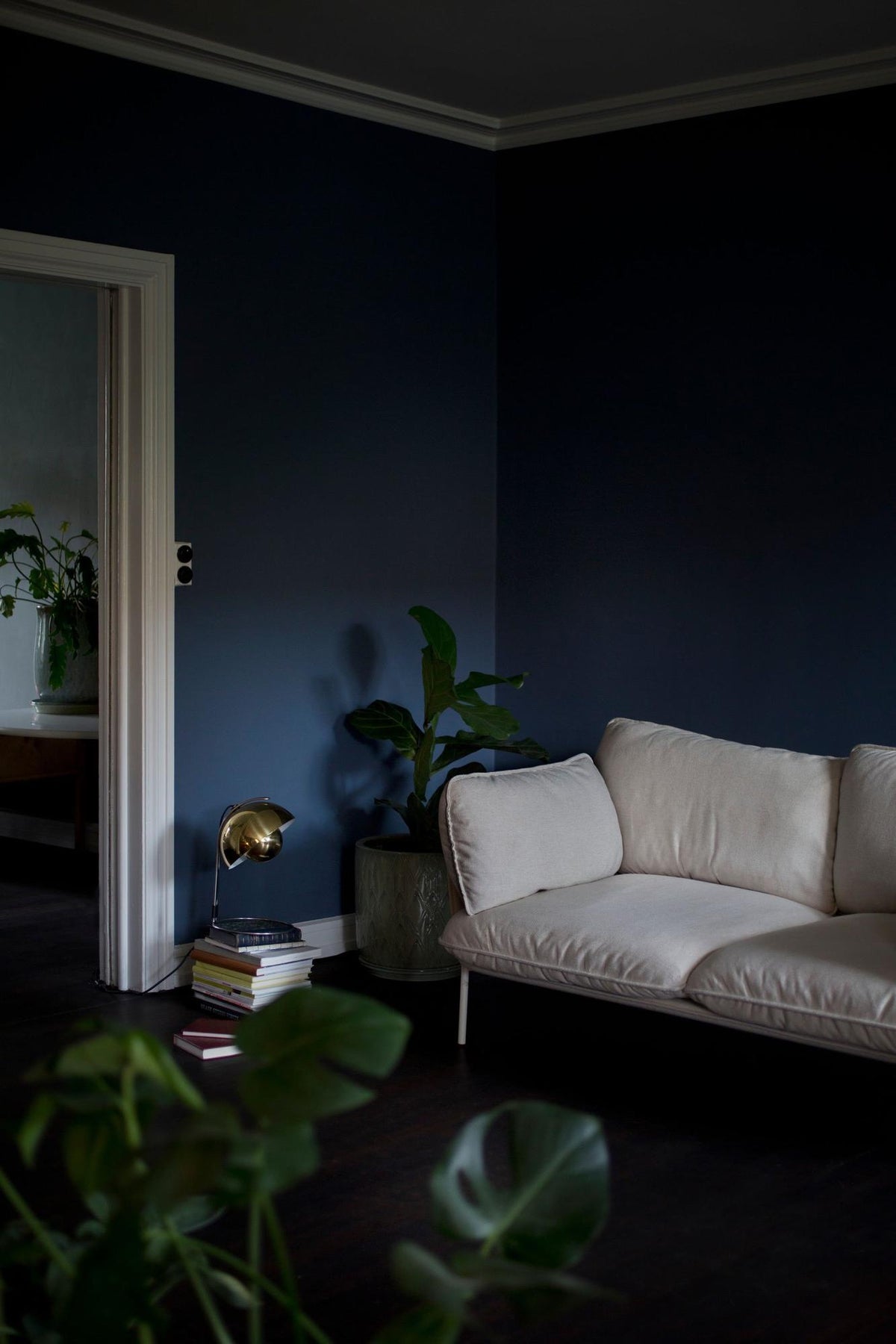 Canapé 2 places Cloud LN2 de Luca Nichetto - &amp;Tradition-Chrome-Tissu groupe 1-The Woods Gallery
