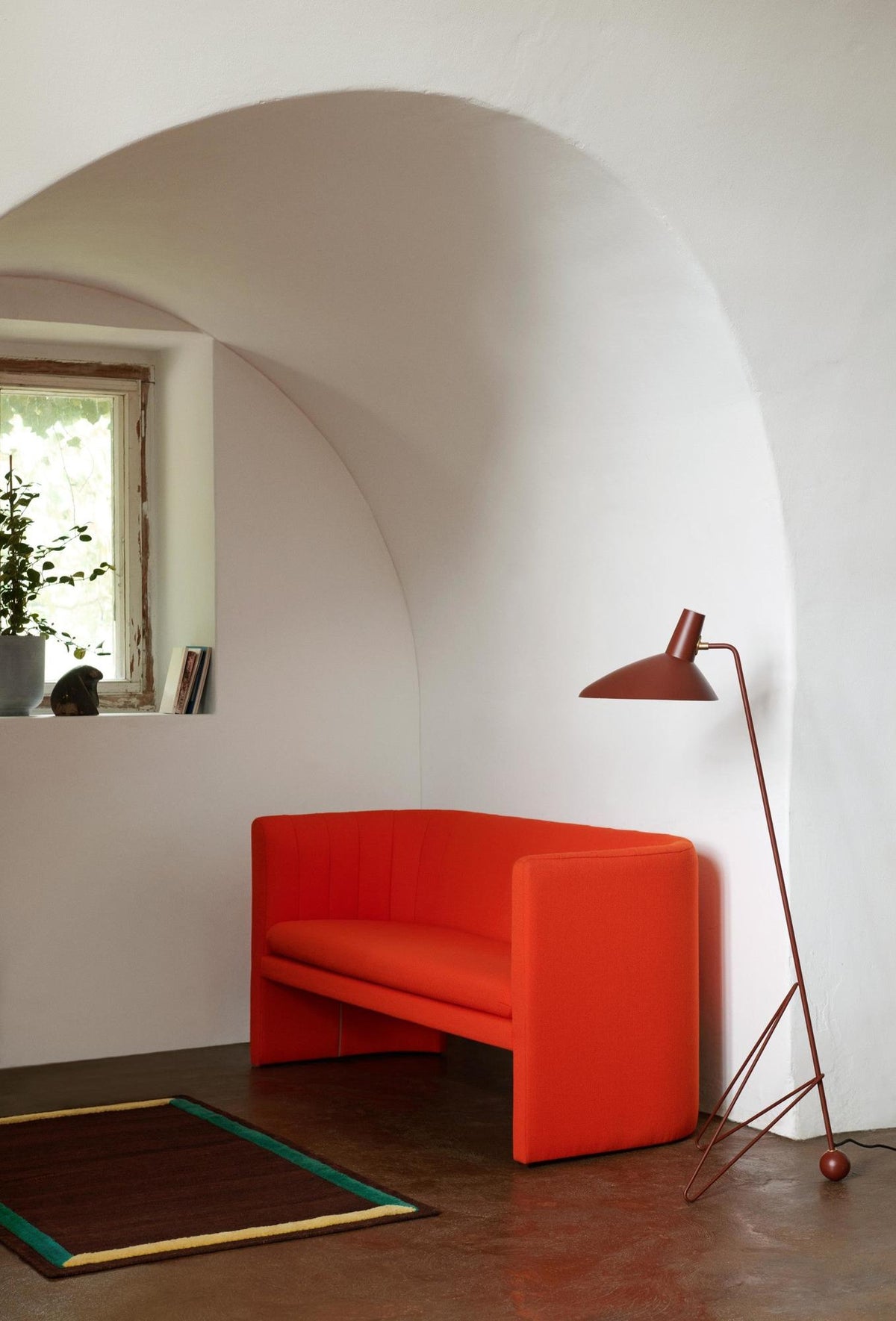 Canapé 2 places Loafer SC25 de Space Copenhagen - &amp;Tradition-Tissu groupe 1-The Woods Gallery