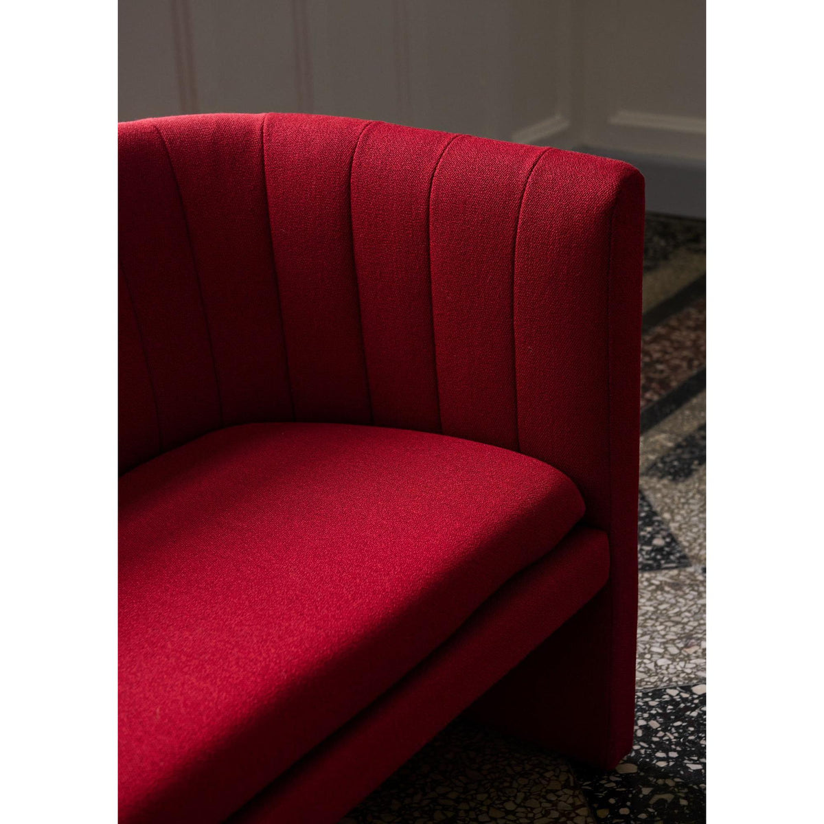 Canapé 2 places Loafer SC25 de Space Copenhagen - &amp;Tradition-Tissu groupe 1-The Woods Gallery