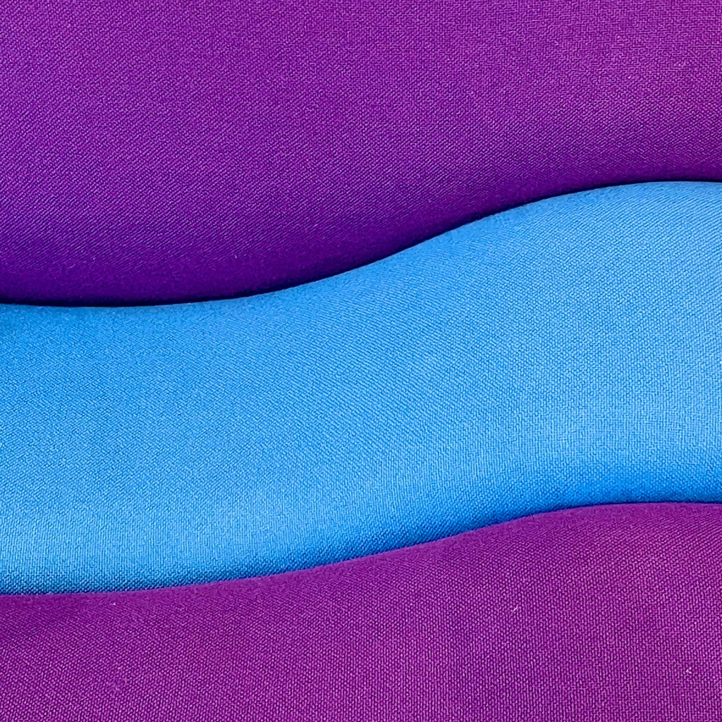 Canapé ABCD violet et bleu de Pierre Paulin - Artifort - Vintage-The Woods Gallery