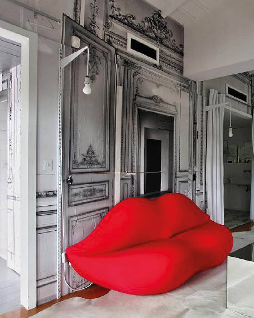 Canapé Bocca Sofa édition limitée 1000 ex de Studio 65 / L 212 cm - Gufram-The Woods Gallery