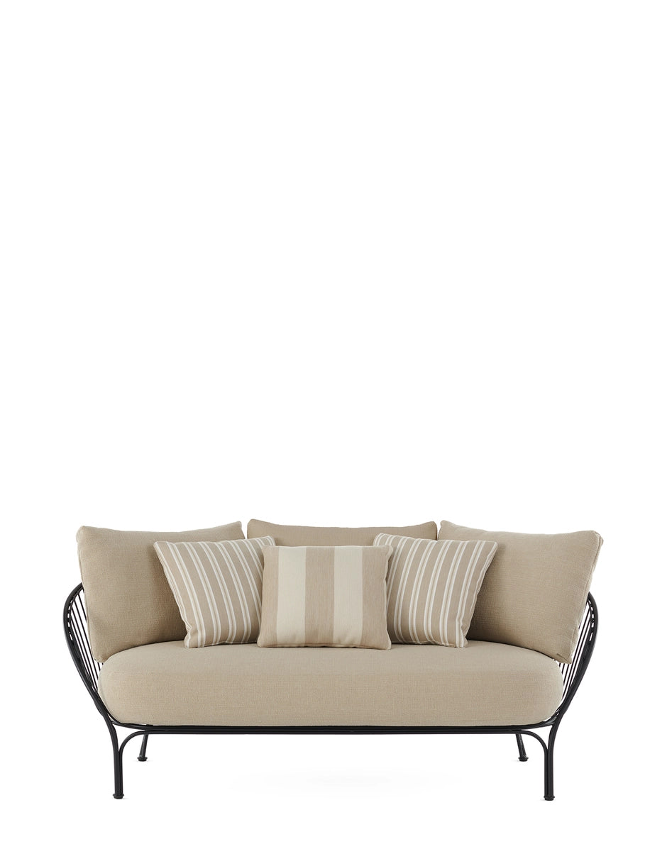 Canapé + Coussins Hiray Sofa - Ludovica + Roberto Palomba - Kartell-Bleu-The Woods Gallery