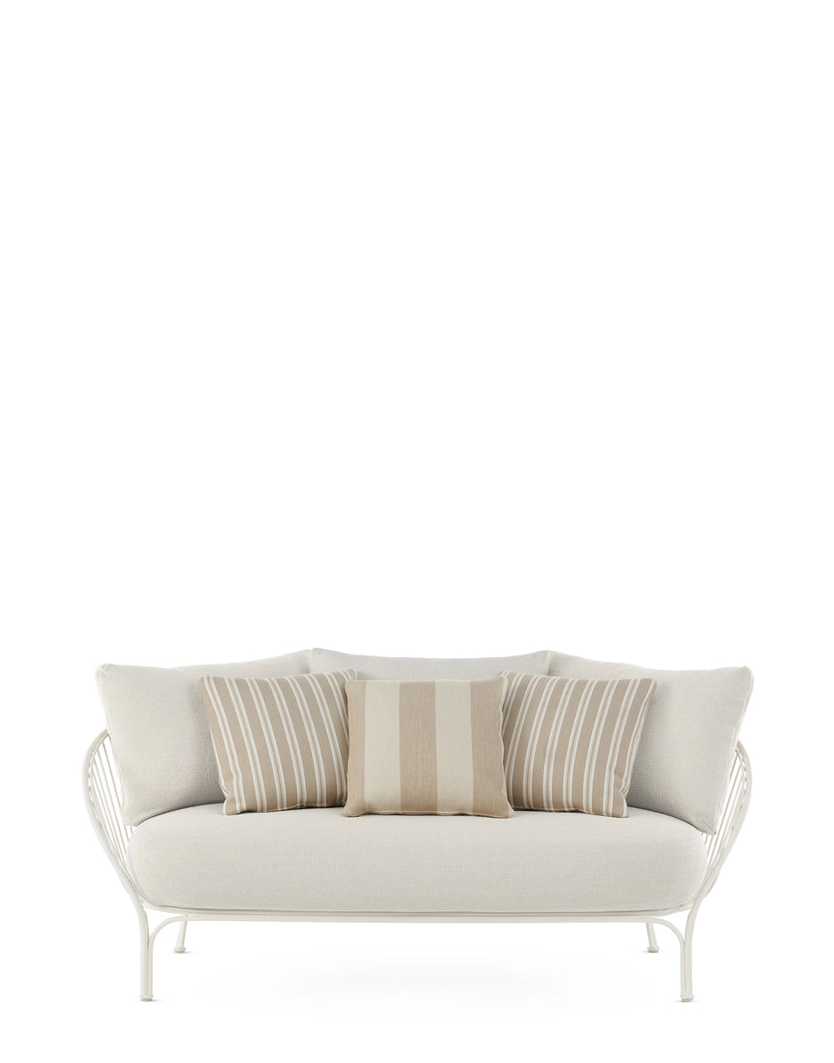 Canapé + Coussins Hiray Sofa - Ludovica + Roberto Palomba - Kartell-Bleu-The Woods Gallery