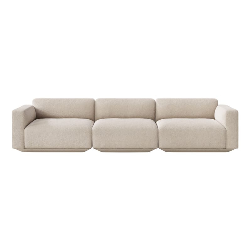Canapé Develius D par Edward Van Vliet - &amp;Tradition-Beige Karakorum-The Woods Gallery