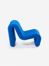 Canapé Extra Bold de Big Game - Moustache-Bleu-1 place - 4 tubes (L: 72 cm P: 99 cm H: 71 cm)-The Woods Gallery