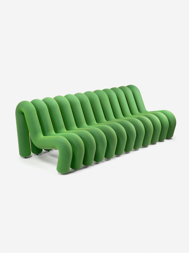 Canapé Extra Bold de Big Game - Moustache-Bleu-1 place - 4 tubes (L: 72 cm P: 99 cm H: 71 cm)-The Woods Gallery