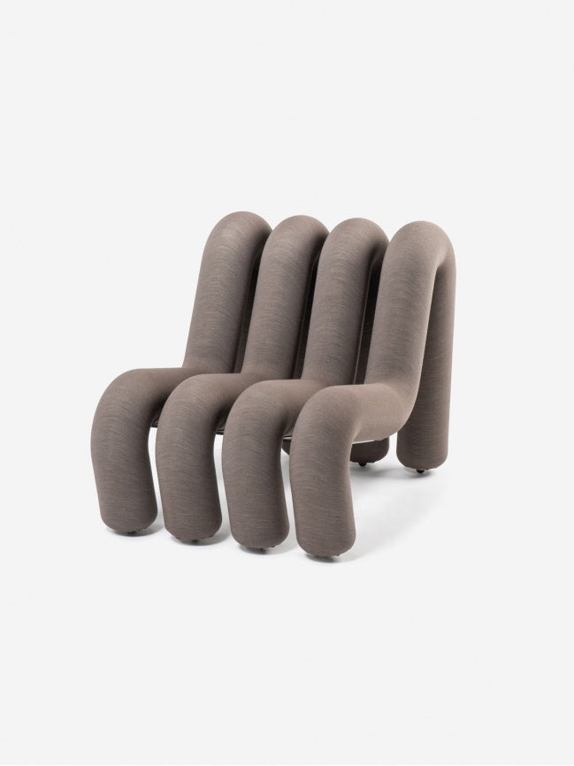 Canapé Extra Bold de Big Game - Moustache-Bleu-1 place - 4 tubes (L: 72 cm P: 99 cm H: 71 cm)-The Woods Gallery