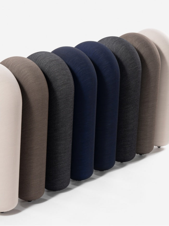 Canapé Extra Bold de Big Game - Moustache-Bleu-1 place - 4 tubes (L: 72 cm P: 99 cm H: 71 cm)-The Woods Gallery