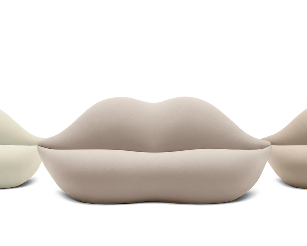 Canapé New Bocca Sofa unlimited edition de Studio 65 / L 212 cm - Gufram-Avoine Oatmeal 715-The Woods Gallery