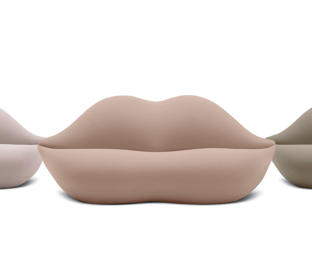 Canapé New Bocca Sofa unlimited edition de Studio 65 / L 212 cm - Gufram-Biscuit 719-The Woods Gallery