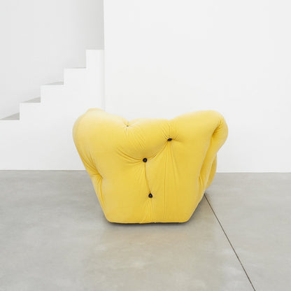 Canapé Nubola133 par Gaetano Pesce - Meritalia-Yellow/Musk-The Woods Gallery