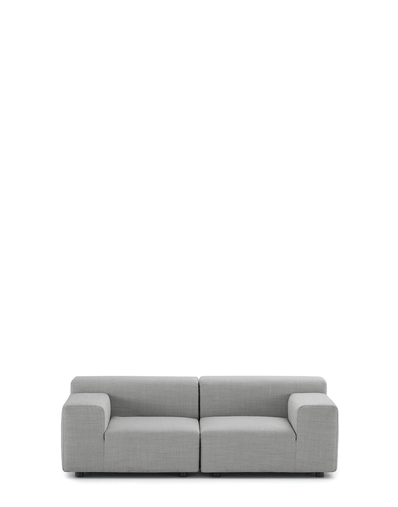 Canapé Plastics Outdoor 2 places de Piero Lissoni - Kartell-Blanc-The Woods Gallery