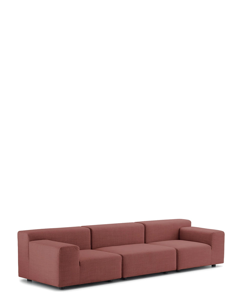 Canapé Plastics Outdoor 3 places de Piero Lissoni - Kartell-Blanc-The Woods Gallery