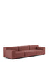 Canapé Plastics Outdoor 3 places de Piero Lissoni - Kartell-Bordeaux-The Woods Gallery