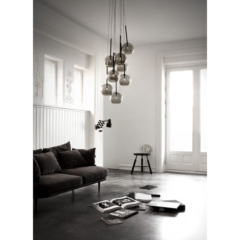 Canapé droit Fly 2 places en tissu par Space Copenhagen - &amp;Tradition-The Woods Gallery